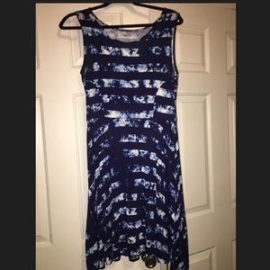 Women’s blue dress